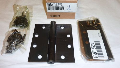 2 ives 5pb1 4.5&#034; x 4&#034; 640/10b full mortise plain, butt door hinges dark bronze for sale