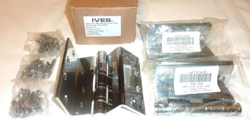 3 ives 5bb1hw sc 4.5&#034; 651 us26 full mortise swing clear hinges bright chrome new for sale