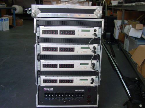 Rollaboard Dimmer Rack 4800.SX 48 x 200W Rollaboard rack, Socapex outlets