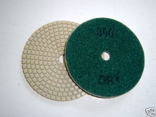 4&#034; Premium Dry Concrete Diamond Polishing Pad,800# grit