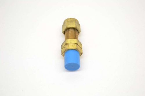 New swagelok brass union straight tube 3/8 in flare fitting b479776 for sale