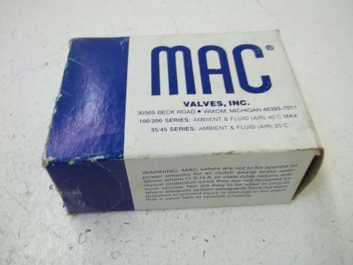 MAC VALVE 45A-SA2-DDAA-1BA SOLENOID VALVE *USED*
