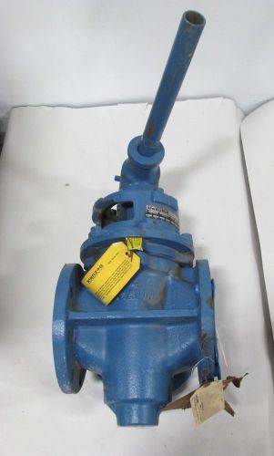 New dezurik 9021199 p2 3-way 4in iron flanged plug valve d383099 for sale