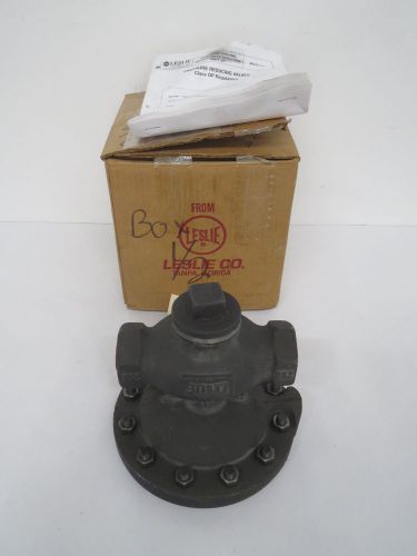 Leslie gpk-4 1 in iron 250 threaded pressure reducing regulator valve b441510 for sale