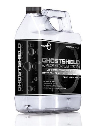 GHOSTSHIELD Cryli-Tek 5500 Concrete + Stone Matte Sealer and Water Repellent
