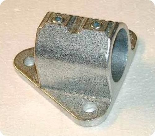 Triangular wall flange 1.900&#034;  -   1-1/2&#034; nps   -  lot of 10 for sale