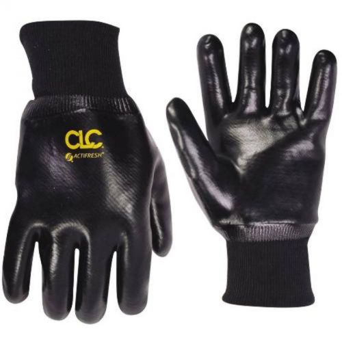 Gloves Coated Rubber Knit Lg 2080L CUSTOM LEATHERCRAFT Gloves 2080L 084298208201