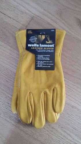 new large wells lamont leather gloves
