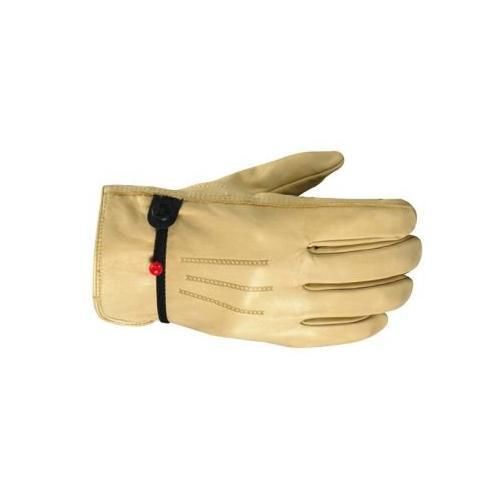 Wells lamont 1132l premium heavy duty grain cowhide full leather work glove, new for sale