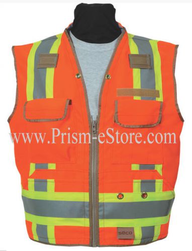 Seco Class 2 Safety Vest (Jumbo) 8266-66-FOR