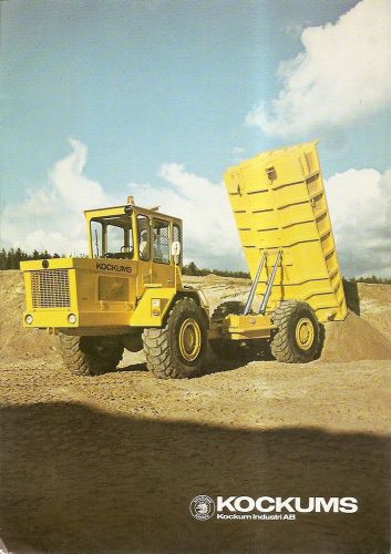 Equipment Brochure - Kockums - 412 - Dump Off-Road Haul Mining Truck (E1730)