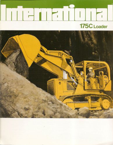 Equipment Brochure - International - IH 175C - Crawler Loader - 1972 (EB840)