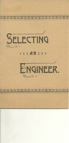 1891 Benj F Kelley &amp; Son Water Heater booklet RARE!