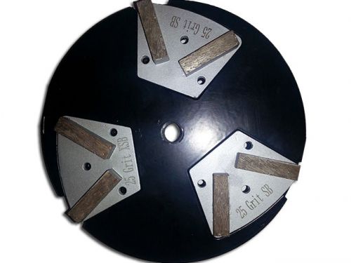 7in Magnetic Cupwheel with 3 Full Bar Grinding Plates (choice of grit and bonds)