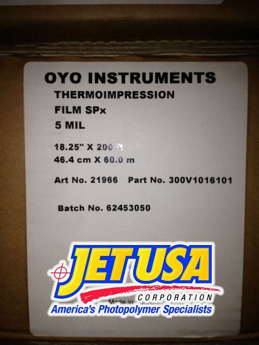 OYO ThermoImpression SPx Film™ for Liberator XE™ &amp; G-Max Imager - 18.25&#034; x 200&#039;