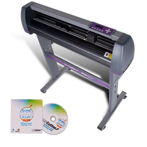 New uscutter 28in vinyl cutter plotter sign stand and scal pro titan contour cut for sale