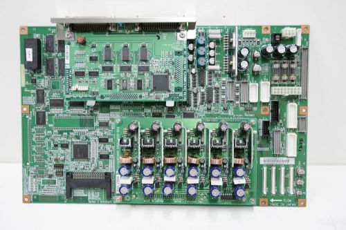 Seiko colorpainter 64s”main board w/relay &amp; scsi board” wide solvent printer for sale