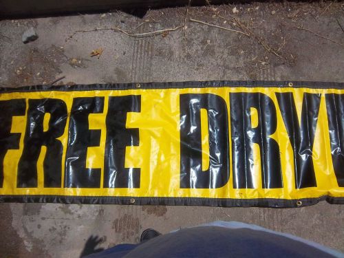 &#034;Free Drying&#034; Advertising Banner