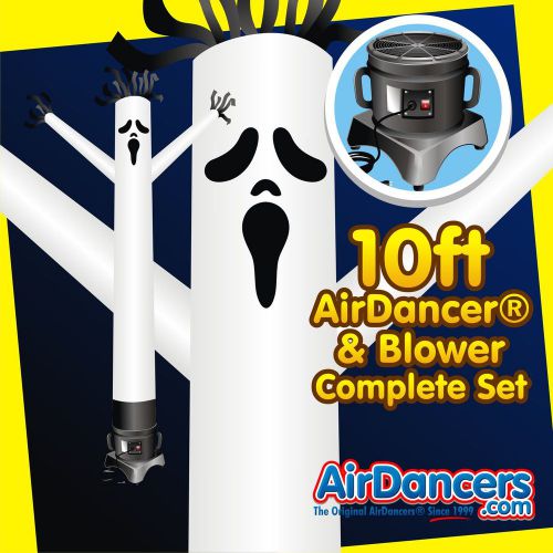 10ft halloween ghost airdancer® &amp; blower complete dancing inflatable set for sale
