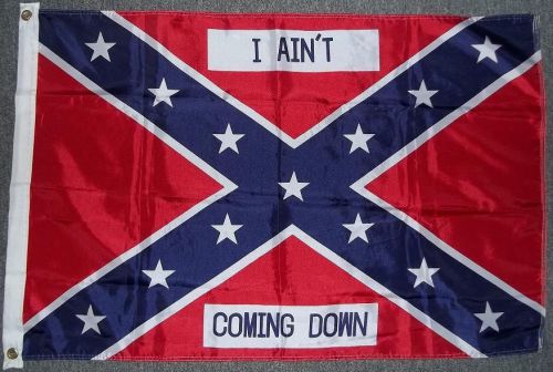 I Ain&#039;t Coming Down Flag 3x5ft Poly - R-13