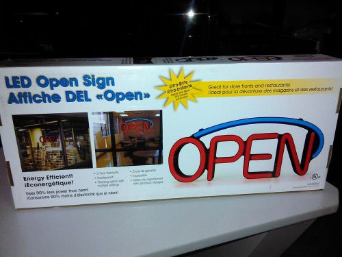 Led open lighted sign for sale