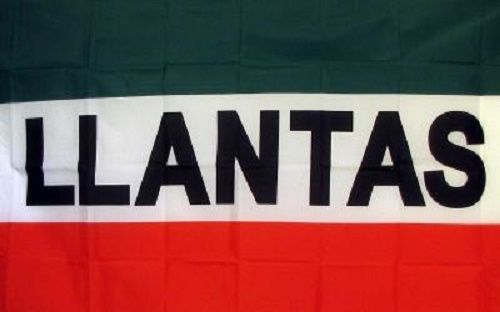 LLANTAS 3x5&#039; BUSINESS FLAG RED WHITE BLUE BANNER