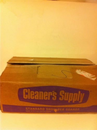 CLEANER&#039;S SUPPLY GA-1 500 STANDARD SHOULDER GUARDS WITH CLAY COATED BOARD CASE