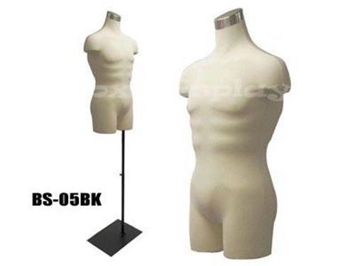 Male hard foam jersey cover form #jf-33mleg01+bs-05bk for sale