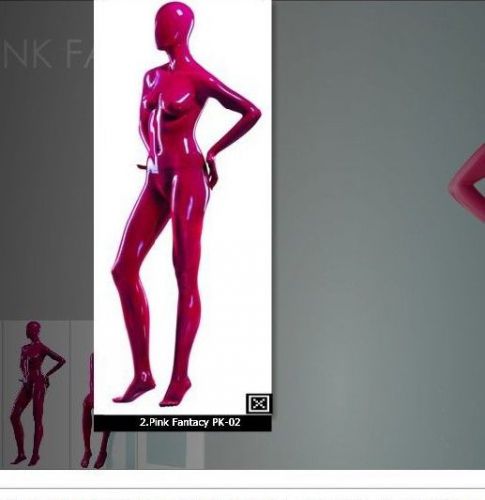 Mannequin - Abstract Female Mannequin  Pink