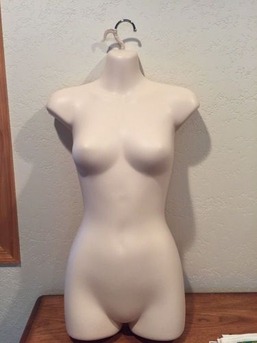 Hollowform Hanging Half Female Mannequin EUC