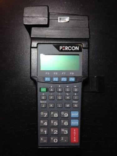 Percon PT2000 Data Terminal, Portable Inventory Barcode Reader, Scanner