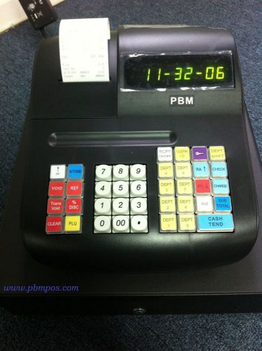 New pbm 133 thermal cash register for sale