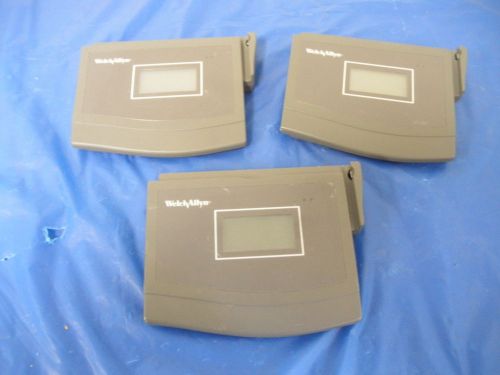Welch Allyn HHP TT1500 POS Terminal Signature Capture Lot of 3 ~(S7832)~