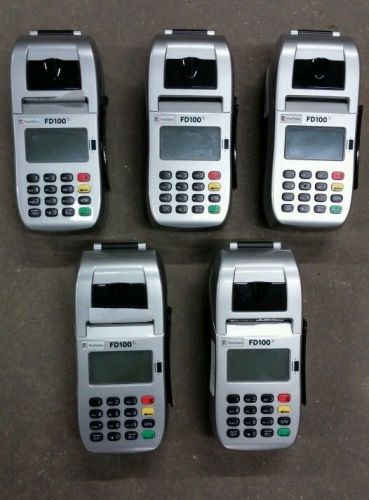 5 FD100ti credit card readers