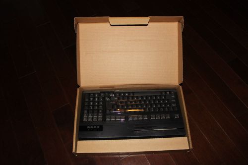 Unitech K2724B POS Keyboard w/ Magnetic Stripe Reader New in box