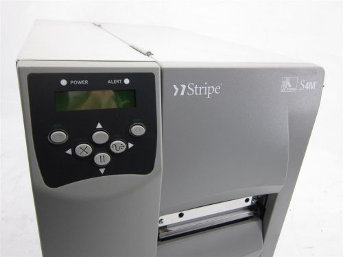 Zebra stripe s4m industrial usb thermal barcode printer for sale