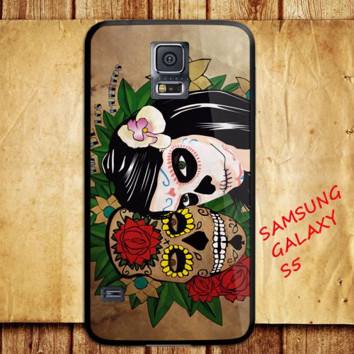 iPhone and Samsung Galaxy - Dia de los Muertos Day of the Dead - Case