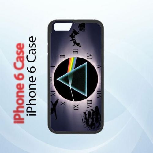 iPhone and Samsung Case - Clock Logo Pink Floyd Dark Side of The Moon - Cover