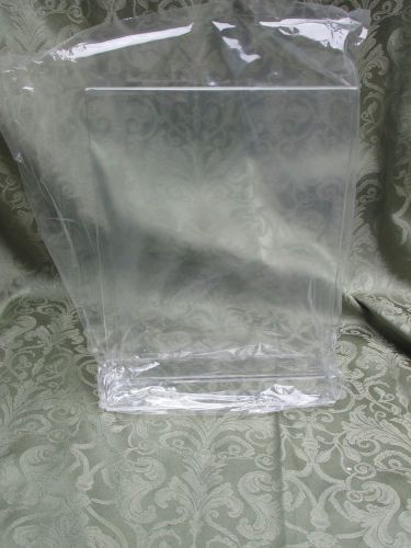 Clear Acrylic Table Top Sign Holder Picture Frame Displays New