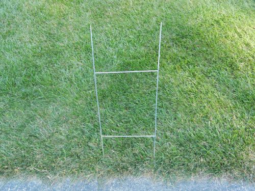 H Wire Stakes for Yard Signs     50  Stands/stakes New in Box