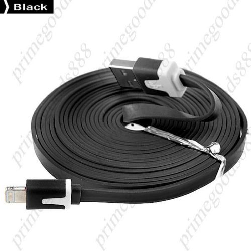 3M USB Cable Sync Data Charging Lightning 3 m Cables Cord Charger Long Black