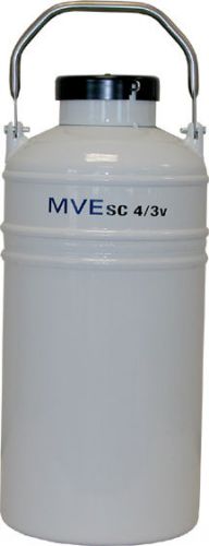 Mve semen tank -  liquid nitrogen dewar -vapor shipper - 4/3 v for sale