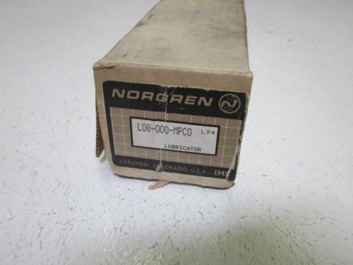NORGREN L08-000-MPC0 LUBRICATOR *NEW IN A BOX*
