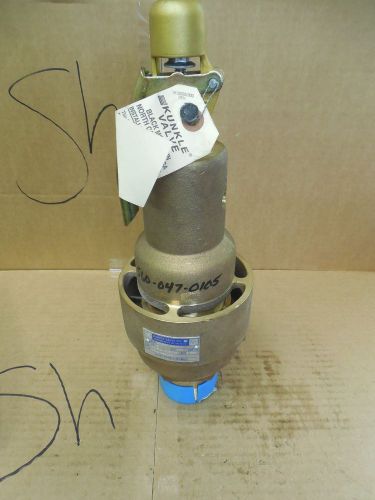 Kunkle relief valve 6182jhm01 2&#034; npt 110 psig 3088 scfm new for sale