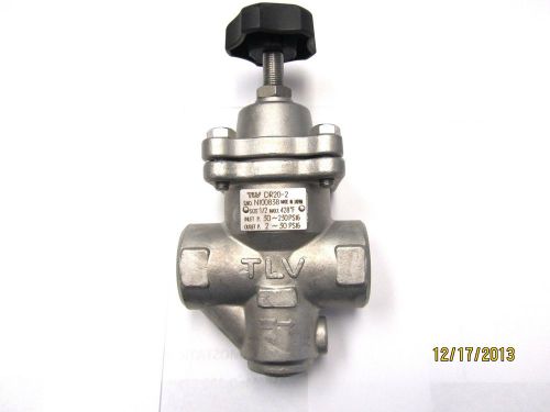 1/2&#034; INCH TLV DR20-2 REDUCING VALVE FOR STEAM &amp; AIR, NPT, 230 PSIG NOT IN BOX