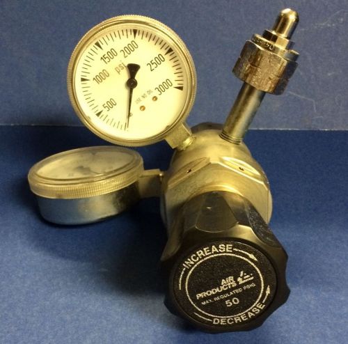 Air Products Regulator Model No. E12-244B ~ 3000 Max Inlet Pressure PSI