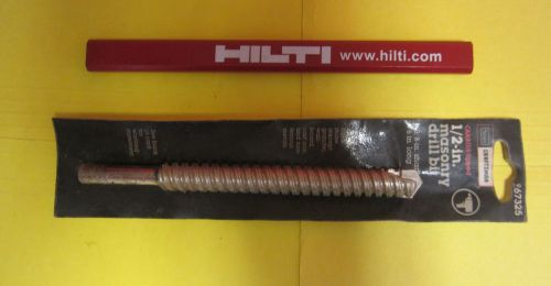 Hilti pencil w/  1/2-in masonry 1/2&#034; x 6&#034;, new, 3/8 shank fast shipping for sale