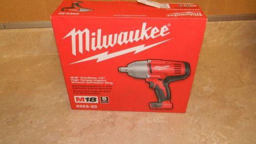 New MILWAUKEE M18 Cordless 1/2&#034; high torque Impact Wrench friction ring 2663-20