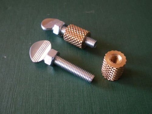 6mm Hunsworth Hole Clamps with M6 thread Pk of 2