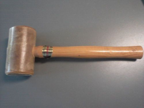 196-6 OSBORNE RAWHIDE MALLET2-3/4&#034; DIA.